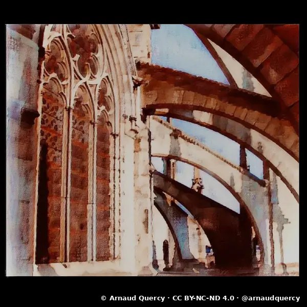 Les Arcs-boutants de Notre Dame, Paris