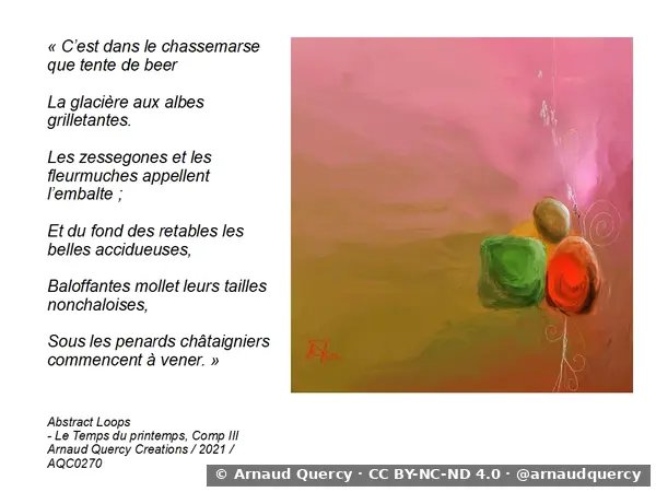 Abstract Loops - Sur le printemps - Comp III