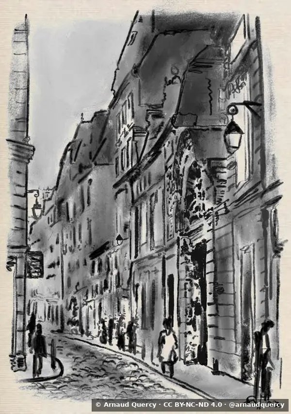 Rue vieille du temple, Paris
