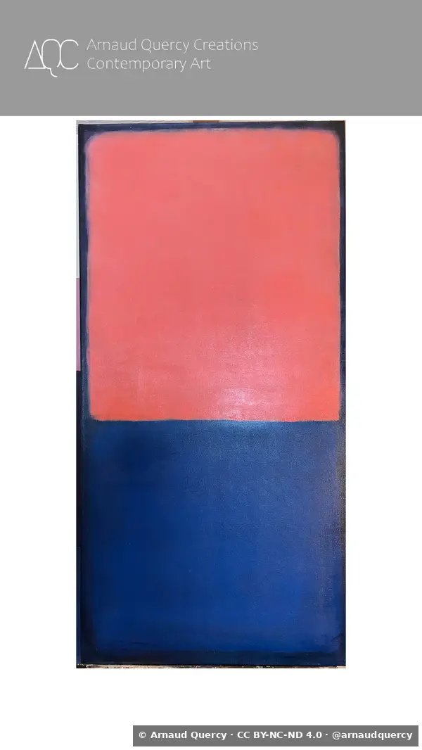 A la façon de Rothko, pour Frederique