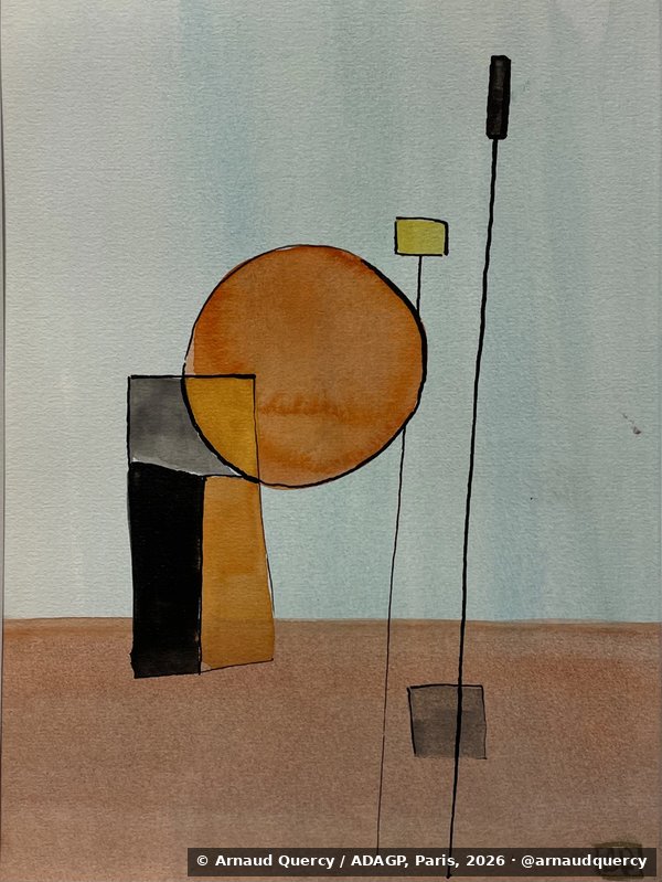 Étude à l'aquarelle en La mineur n° 3
