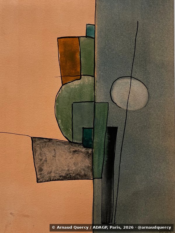 Étude à l'aquarelle en Ré majeur n° 2