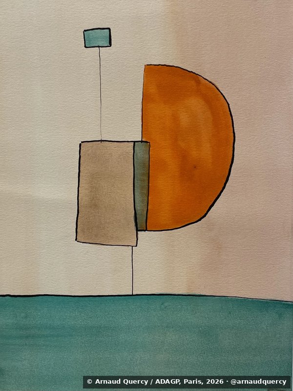 Étude à l'aquarelle en Ré majeur n° 3