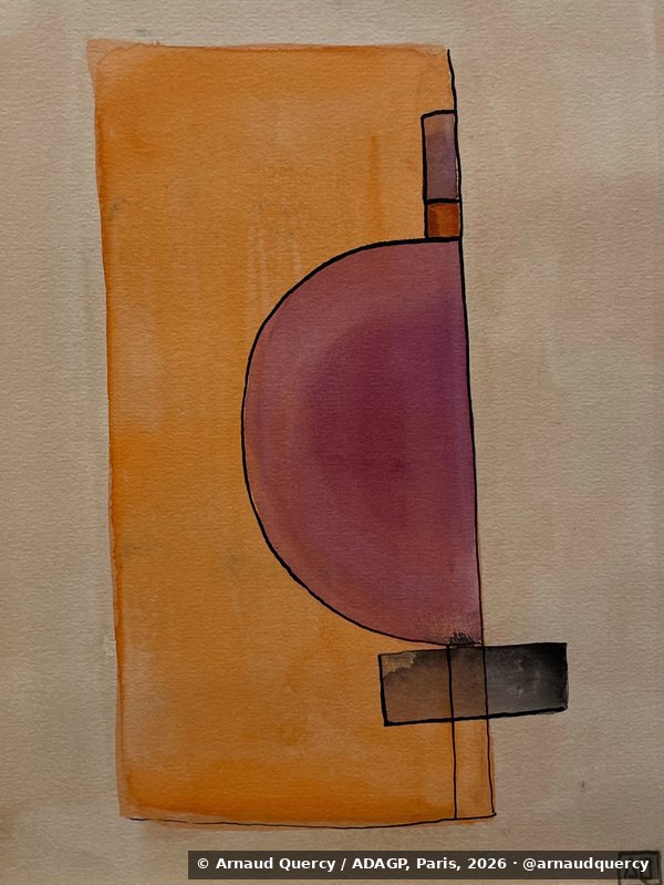 Étude à l'aquarelle en Ré mineur n° 3