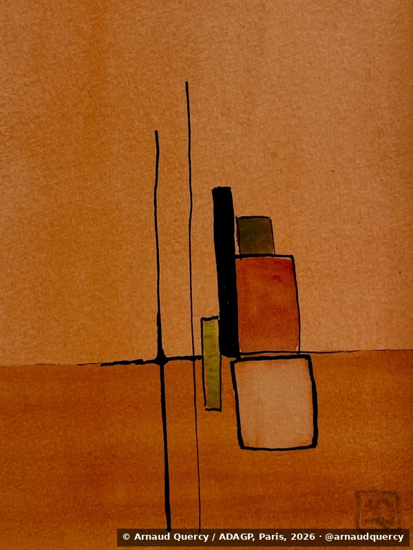 Étude à l'aquarelle en Ré5 (power chord) n° 1
