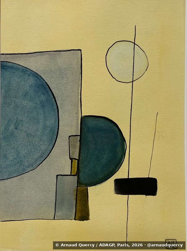 Étude à l'aquarelle en Ré bémol mineur n° 1