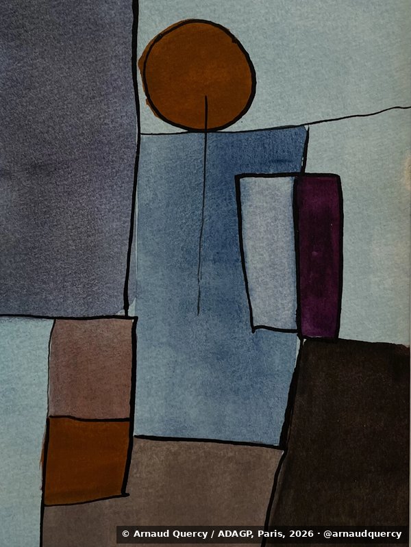 Étude à l'aquarelle en Fa- n° 1
