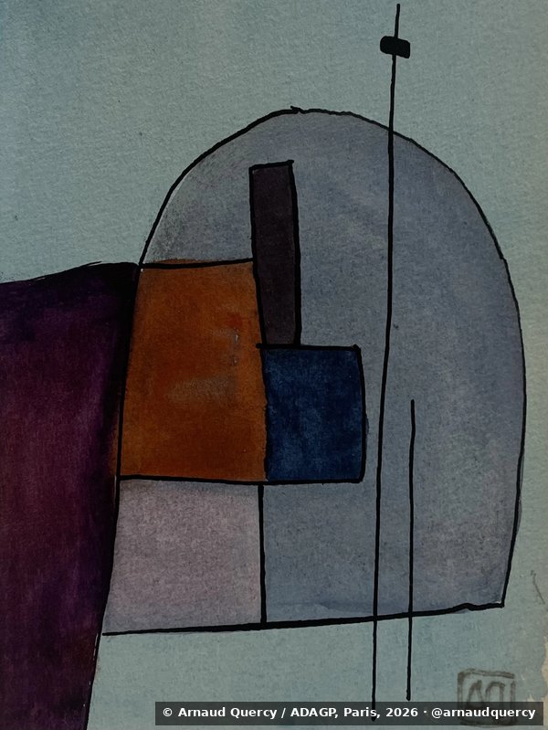 Étude à l'aquarelle en Fa mineur n° 2