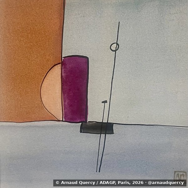 Étude à l'aquarelle en Fa mineur n° 3