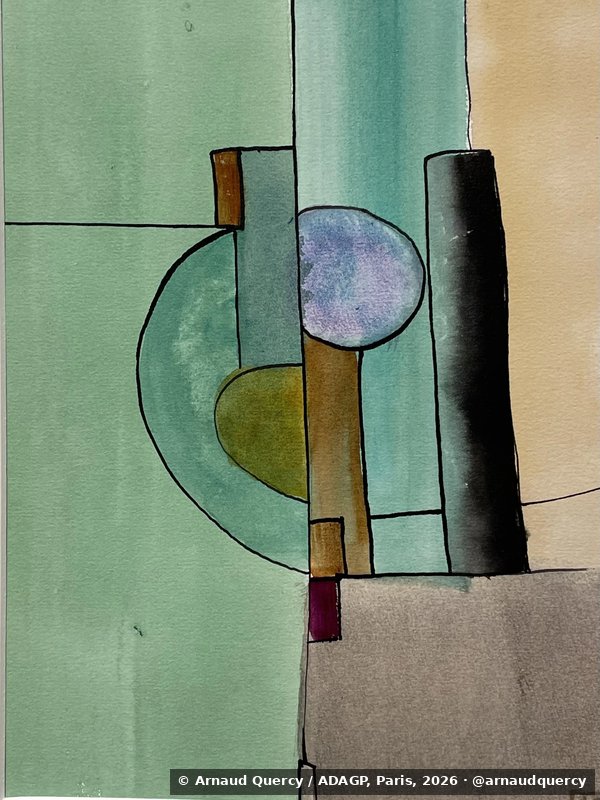 Étude à l'aquarelle en Fa dièse mineur n° 1