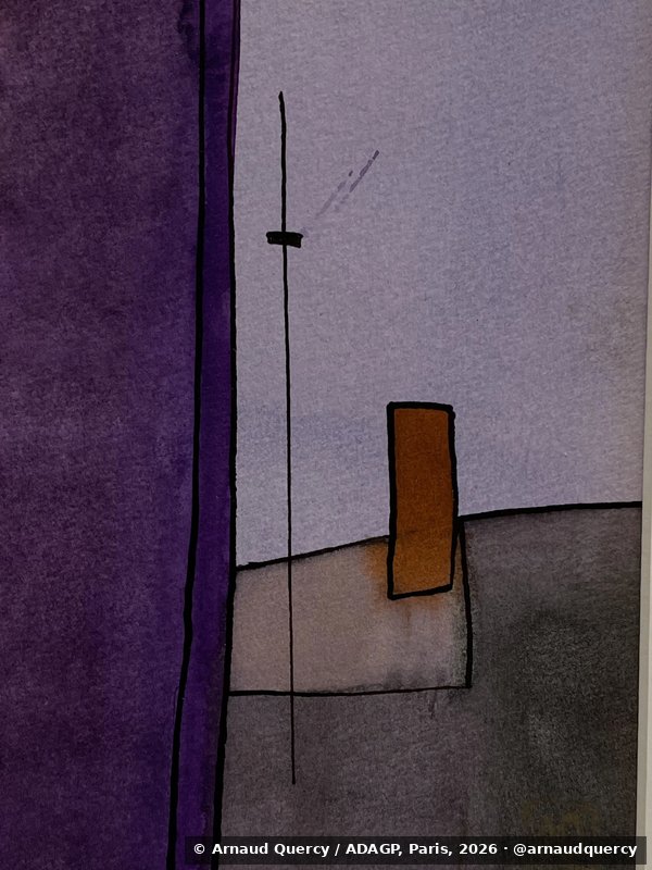 Étude à l'aquarelle en Sol-7 n° 1
